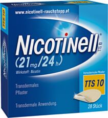 Nicotinell Transdermalpflaster TTS 10 (7mg/24h) 28 Stück