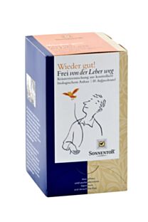 Sonnentor Tee Wieder Gut Frei von der Leber weg bio Beutel 18 Stk.