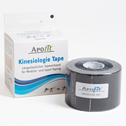 Kinesio-Tape Apofit 5m x 5cm schwarz