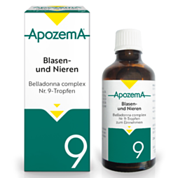 Apozema Tropfen Nr. 9 Blase & Nieren - Belladonna complex 50ml
