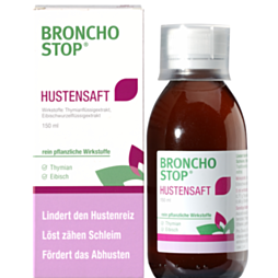 Bronchostop Hustensaft Thymian Eibisch 150ml