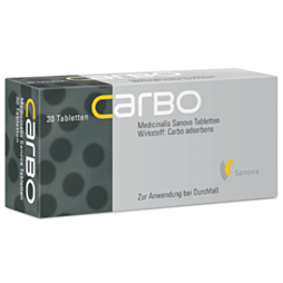 Carbo medicinalis Sanova Tabletten