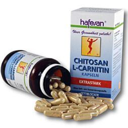 Hafesan Chitosan + L-Carnitin Kapseln 60 Stk.