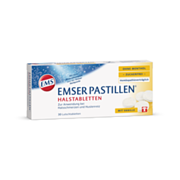 Emser Pastillen Vanille zuckerfrei 30 Stück