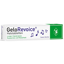 GeloRevoice Halstabletten Cassis-Menthol 20 Stück