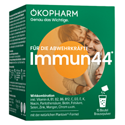 Ökopharm IMMUN44 Brausepulver Wirkkombination Beutel 15 Stück