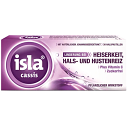 Isla Cassis + Vitamin C Pastillen