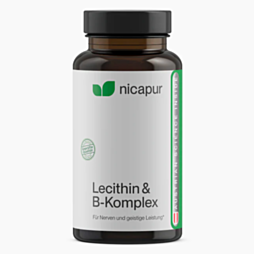 NICApur Lecithin & B-Komplex Kapseln 60 Stück