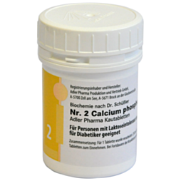 Schüßler Salze Kautabletten Nr. 2 Calcium phosphoricum D6 100g