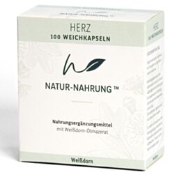 Natur-Nahrung Herz Weißdorn Weichkapseln