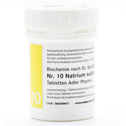 Schüßler Salze Nr. 10 Natrium sulfuricum D6