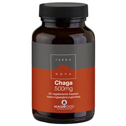 Terra Nova Chaga 500mg Kapseln 50 Stück