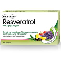 Dr. Böhm Resveratrol Anti-Aging Dragees 30 Stück