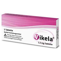 "Pille danach" Vikela Tablette 1,5mg 1 Stück