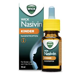 WICK Nasivin Nasentropfen Kind 0,025% 10ml