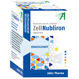 Schüßler Salze Zell Nubliron Komplexmittel 100g