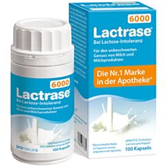 Lactrase Kapseln 6.000 FCC 100 St&uuml;ck 